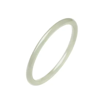 ZHOU LIU FU Bangles White Jade Women's