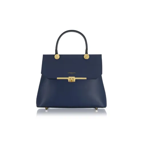 Le Parmentier Calfskin Shoulder Bag Crossbody Bag Handbag Regular Women's Navy