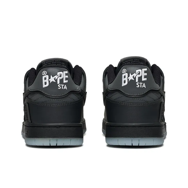 A BATHING APE Low Top Skateboard Shoes Men's-2