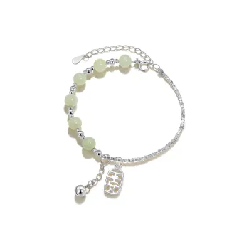 Jodie&Kevin Hetian Jade Bracelets Women's Green Jade