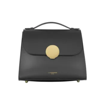 Le Parmentier Calfskin Shoulder Bag Crossbody Bag Handbag Regular Women's Black