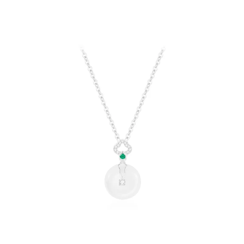 Thuban Ark Chalcedony Necklaces Women's-0