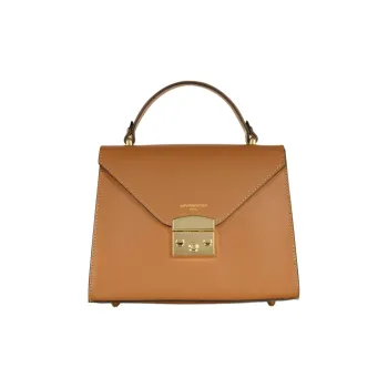 Le Parmentier Leather Shoulder Bag Crossbody Bag Handbag Regular Women's Caramel