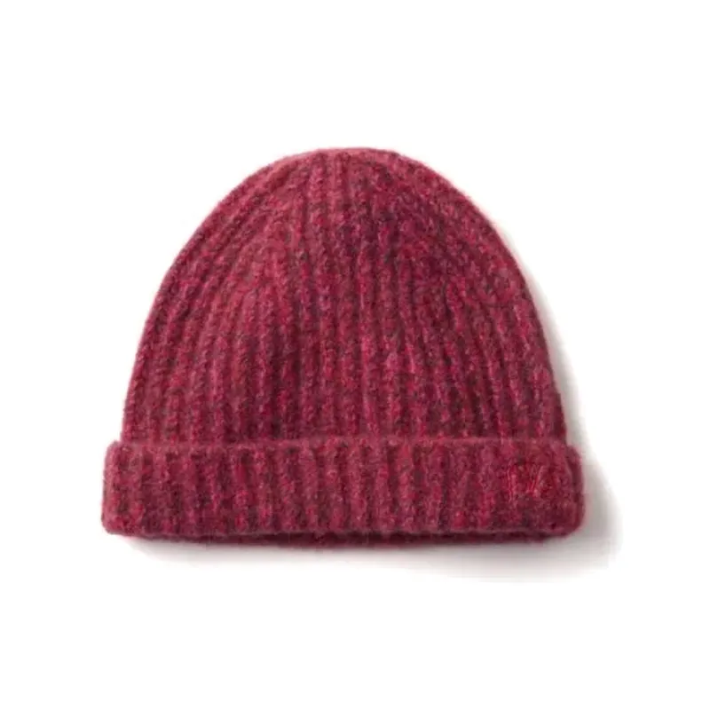 UNIQLO Acrylic Ester, Polyamide, Wool, Elastane Beanies Unisex Multicolor-1