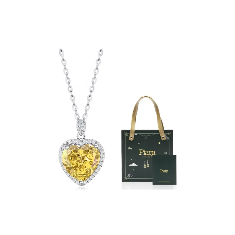 PIARA S925 Silver Necklaces Women's-2