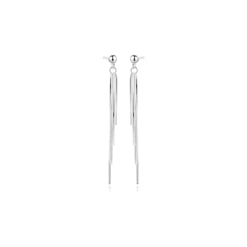 YINCHIE S925 Silver Drop Earrings Women's