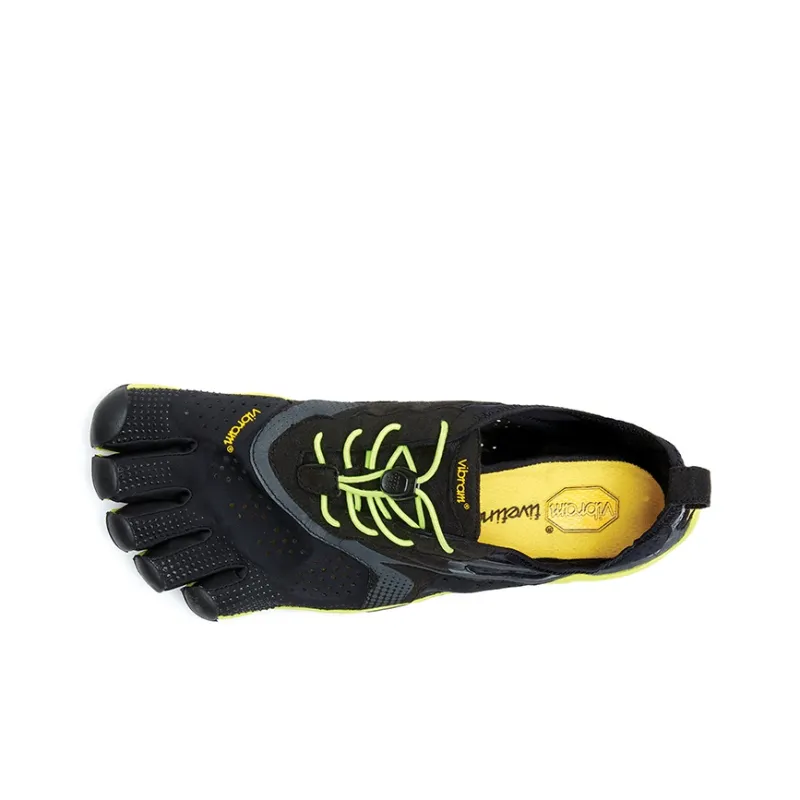 Vibram Five Fingers Shoes Wear resistant Lightweight Breathable And Non slip. Low Top Training Shoes Men's Black V RUN-1