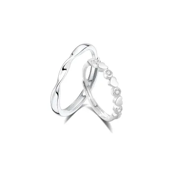Asia Star 999 Fine Silver Rings Unisex