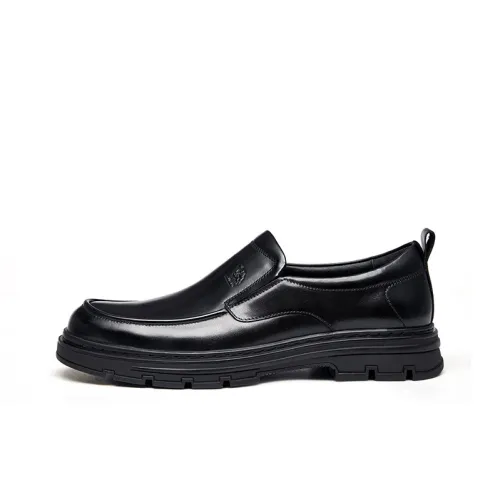 CAMEL Dress Shoes Men Low-Top