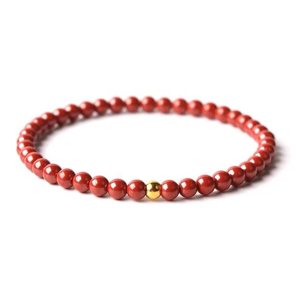 Lingfei Cinnabar Jade Bracelets Women's-5