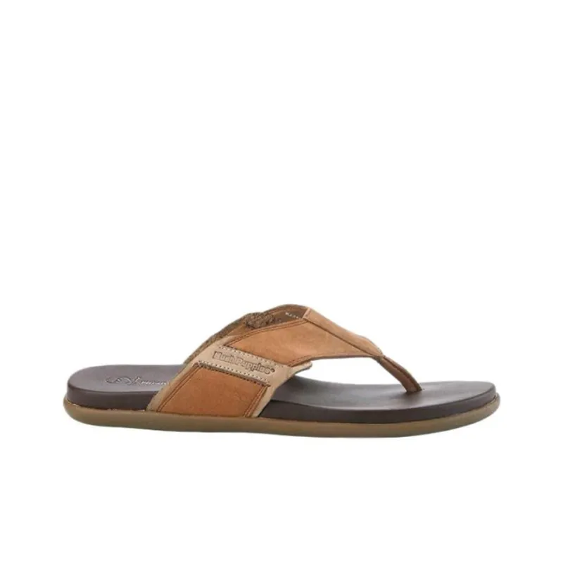 Hush Puppies Flip Flops Men's Tan-1