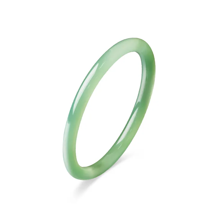 ZXIN JEWELRY Chalcedony Jade Bangles Women's-0