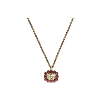 GUCCI Classic Double G Necklace Collection Necklaces Women's