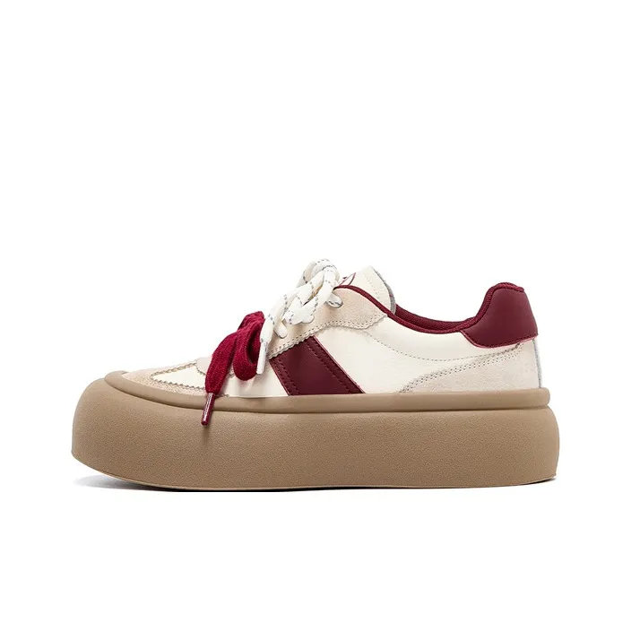HARSON Skateboard Shoes Anti-Slip And Wear-Resistant Lightweight Low-Top Casual Shoes Women's-2