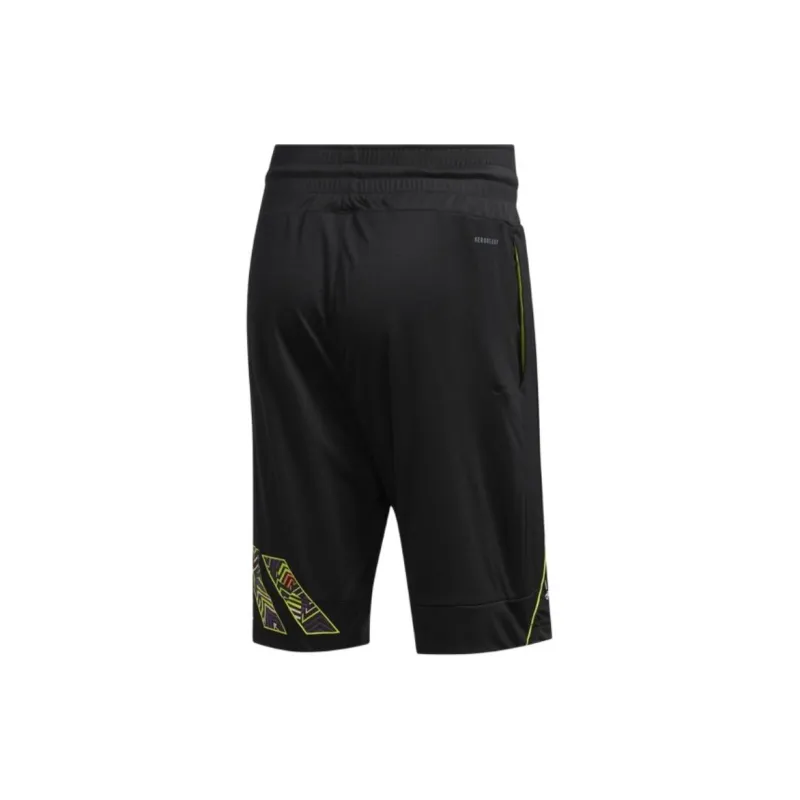 Adidas OWN THE RUN SHO Casual Shorts Men's Black-1
