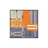 Love Loop Belt, Orange