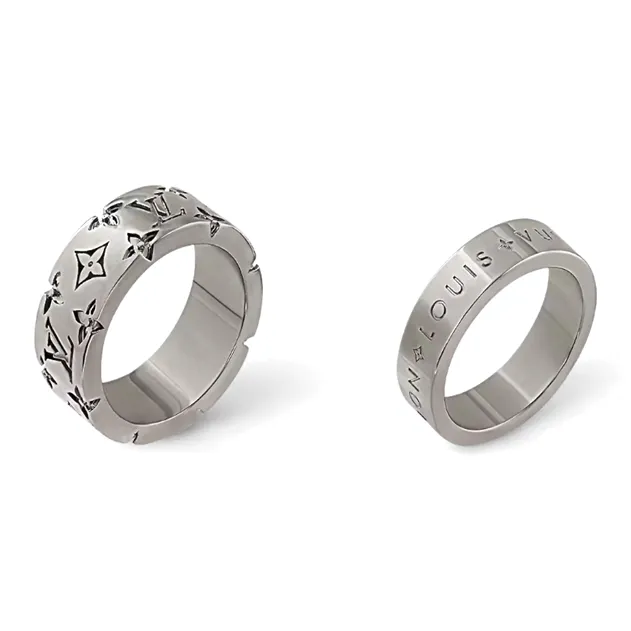 LOUIS VUITTON Lv Mosaic Set Of Rings-1