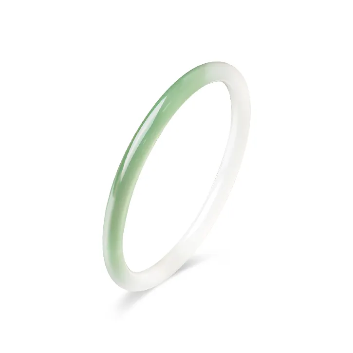 ZXIN JEWELRY Chalcedony Jade Bangles Women's-2