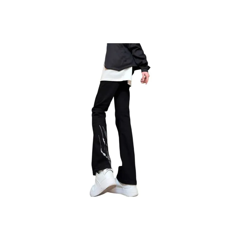 MGXEK Jeans Unisex Black-2
