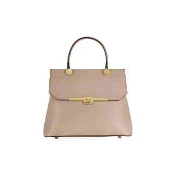 Le Parmentier Genuine Leather Shoulder Bag Crossbody Bag Handbag Regular Women's Nude