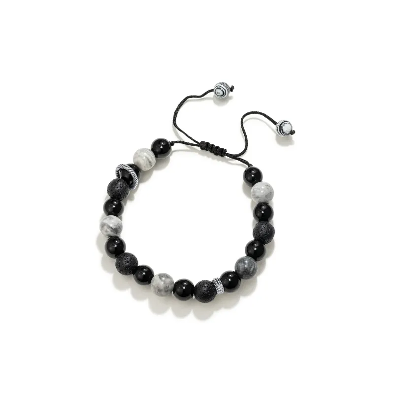 Far Mountain Joe Obsidian Jade Bracelets Unisex-2