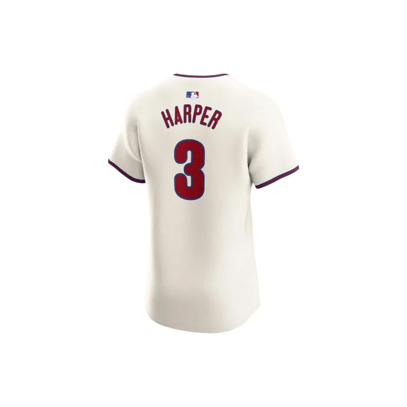 Nike Bryce Harper Philadelphia Phillies Men's Nike Dri FIT Adv Mlb Elite Jersey-1