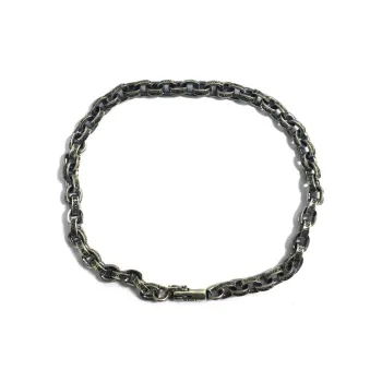 Chrome Hearts 925 Sterling Silver Bracelets Men's Vintage Silver