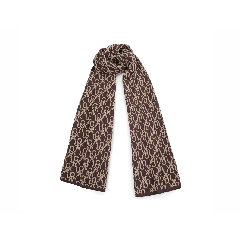 Guuka Knit Scarves Unisex Apricot-0