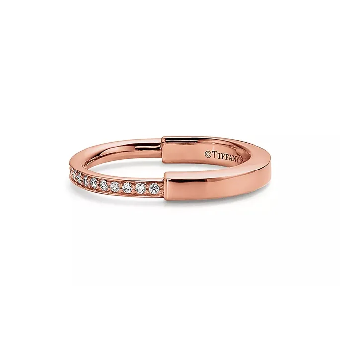 TIFFANY & CO. 18K Rose Gold Rings Women's Rose Gold-2