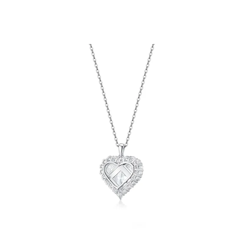 KADER S925 Silver Luxe Fashion Niche Design Collarbone Chain Women's Refined Sparkling-1