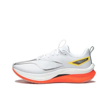 LiNing Red Hare 7 Pro Cushioned Slip Resistant Low Top Running Shoes Women's White Silver