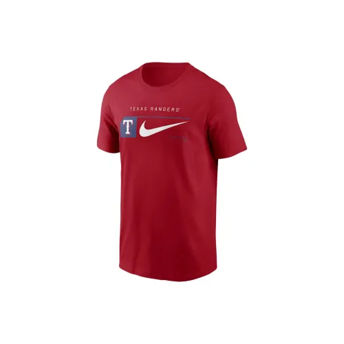 Mlb X Nike Texas Rangers T-Shirts Men Red