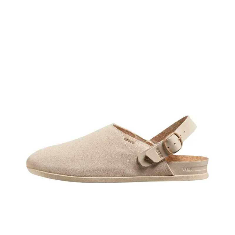 REEF Anti-Slip Wear-Resistant Low-Top Casual Shoes Women's Beige-0