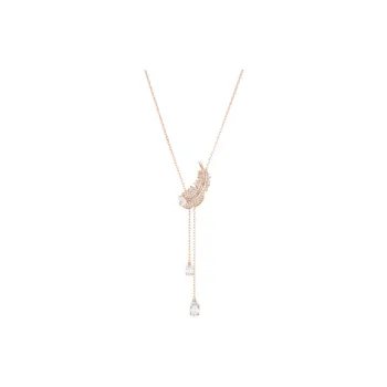 Swarovski Cubic Zirconia Necklaces Women's Rose Gold