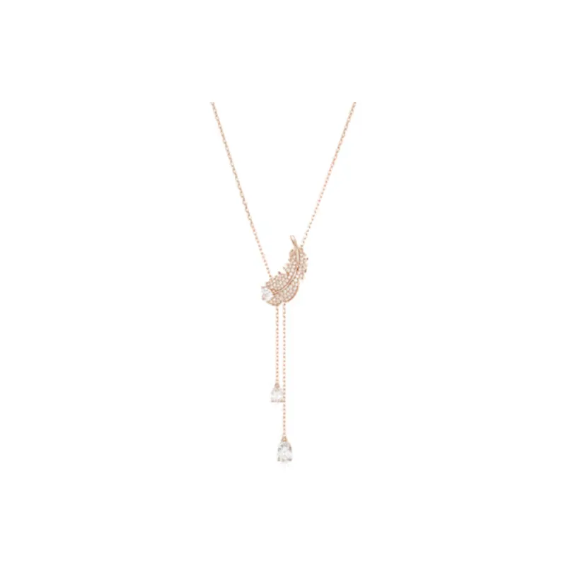 Swarovski Cubic Zirconia Necklaces Women's Rose Gold-0