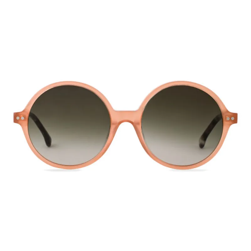 Paul Smith Acetate Round Sunglasses Unisex Pink/Black-1