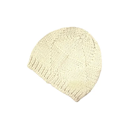 Bottega Veneta Wool Beanies Men's White