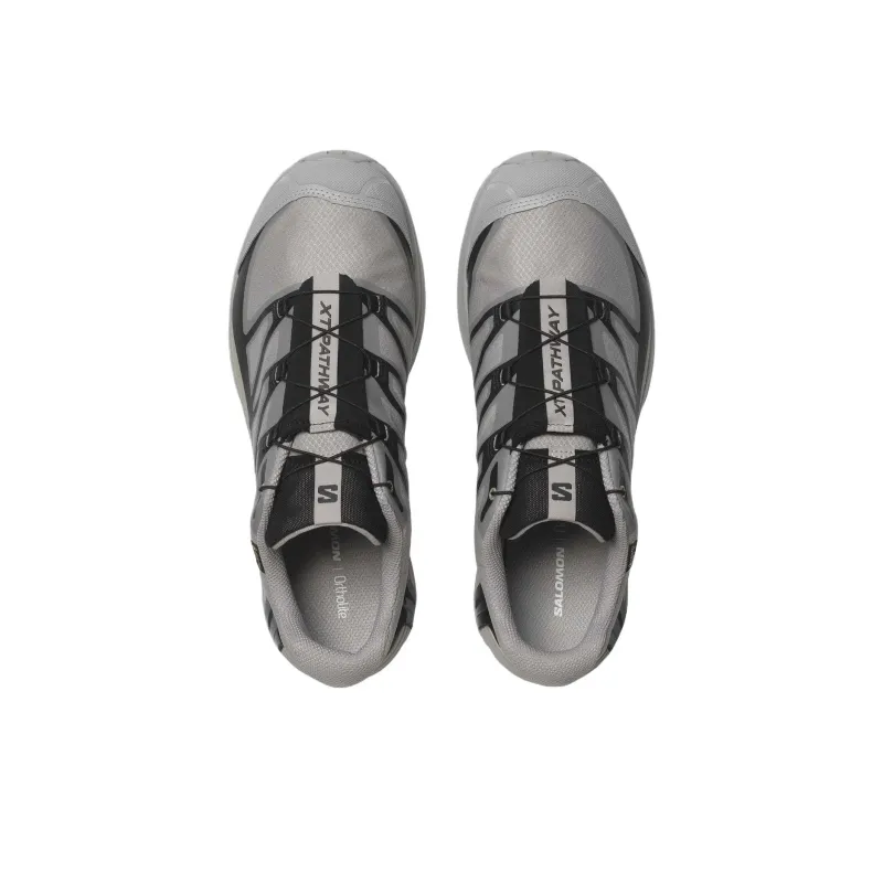 SALOMON XT-Pathway Cushioned Anti-Slip Wear-Resistant And Water-Resistant Low-Top Running Shoes Unisex Flint Gray-3