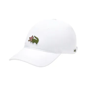 LACOSTE - Baseball Caps Unisex White