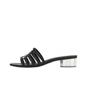 FERRAGAMO GANCINI Stylish Sandals Women's Black
