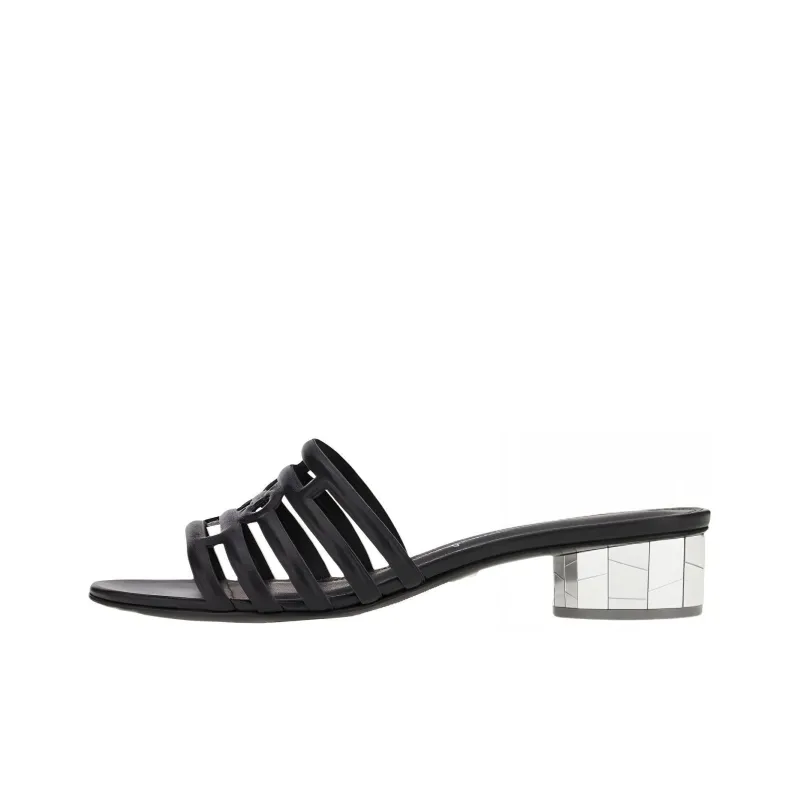FERRAGAMO GANCINI Stylish Sandals Women's Black-0