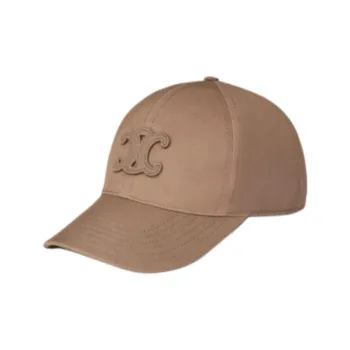 CELINE Triomphe Baseball Cap In Cotton