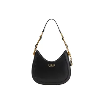 GUESS Imitation Leather Handbag Shoulder Bag Mini Women's Black