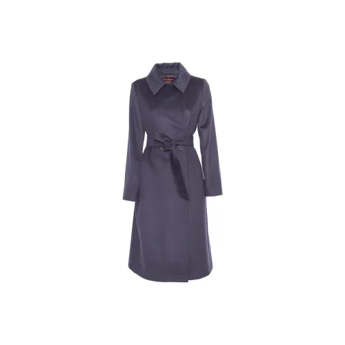 MaxMara Studio Trench Coats Women's Purple