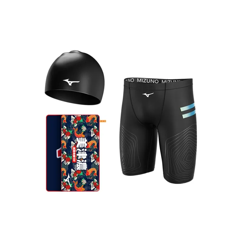 Mizuno Swimming Sets Polyamide Elastane Polyester EVA Swimming Pool/Beach/Hot Spring Men's-5