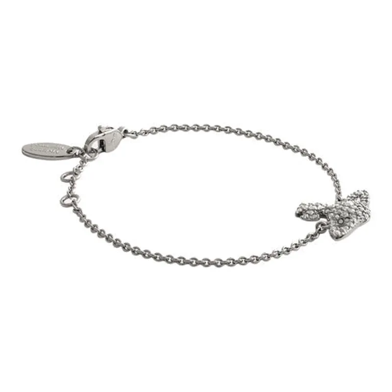 Vivienne Westwood Grace Bas Relief Bracelets Women's Silver-1
