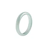 Light Blue Hydrogen Ring Plain Ring