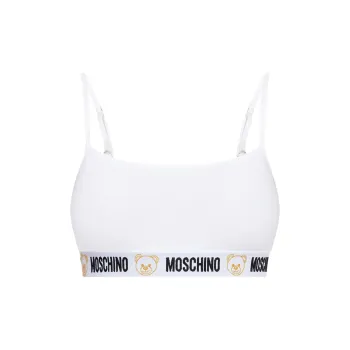 MOSCHINO Logo Band Bra