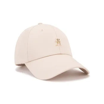Tommy Hilfiger Cotton Baseball Caps Women's Ecru