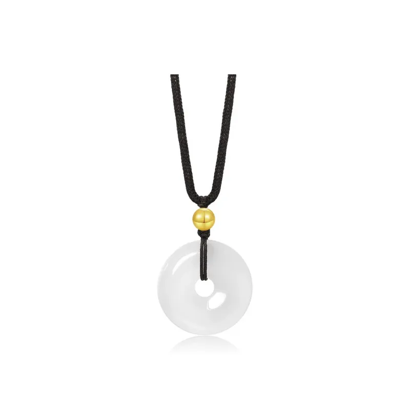 LOVING Chalcedony Necklaces Unisex-12